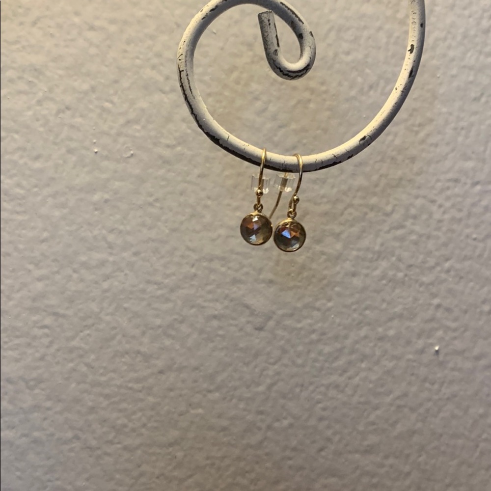 Honey willow 14 karat gold filled dangle citrine earrings